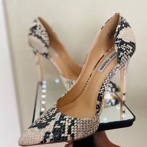 Snakeskin pumps 🐍✨